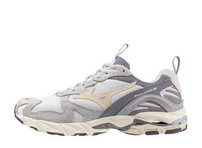 ミズノ ウェーブライダー10 "ライトグレー/ライトベージュ/ブルーグレー"