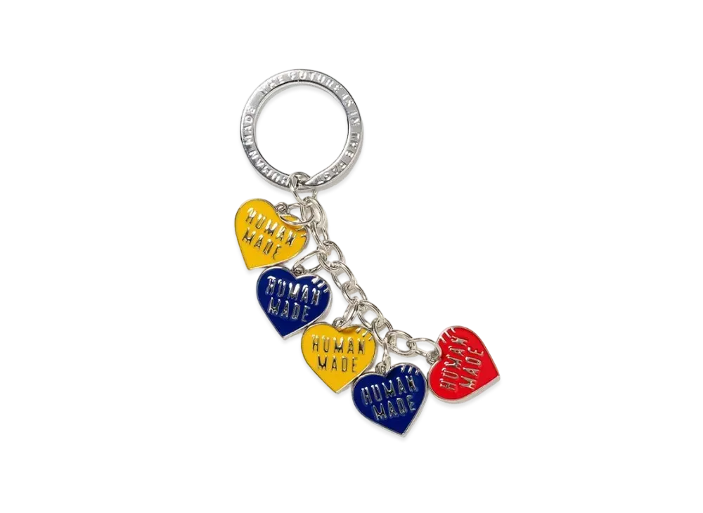HUMAN MADE Heart Key Charm "Silver"