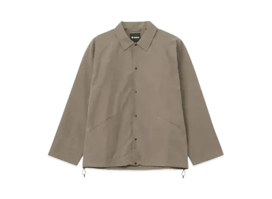 Goldwin Nylon Coach Jacket (Unisex) "Taupe Gray"