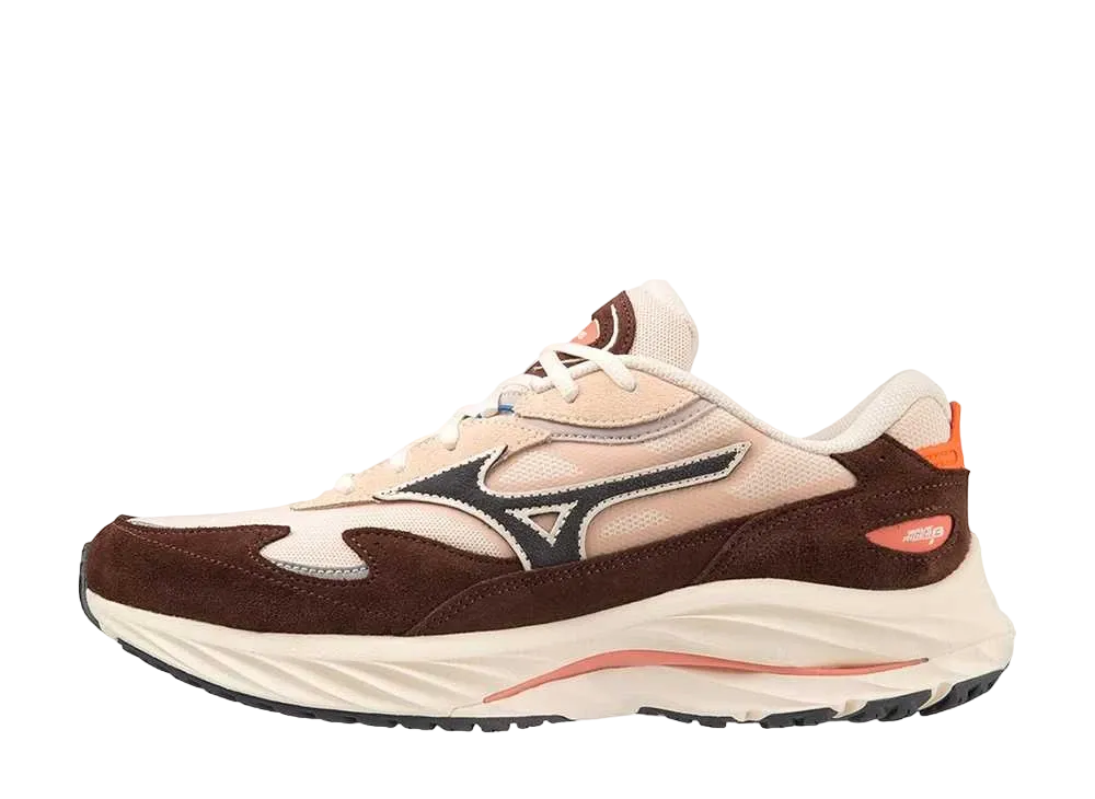 ミズノ ウェーブライダー ベータ "ブラウン/ブラック/ベージュ"