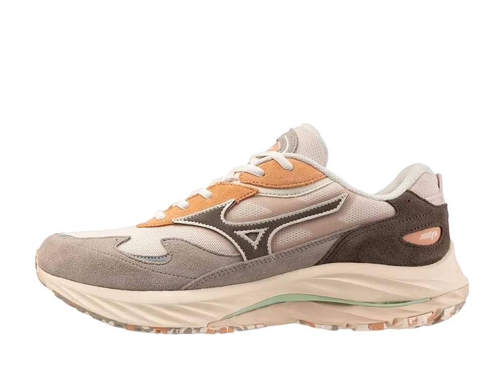 ミズノ ウェーブライダー ベータ "ベージュ/ブラック/ブラウン"