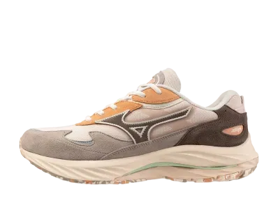 ミズノ ウェーブライダー ベータ "ベージュ/ブラック/ブラウン"