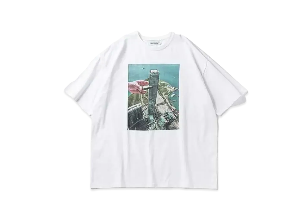 TIGHTBOOTH Jenga T-shirt "White"