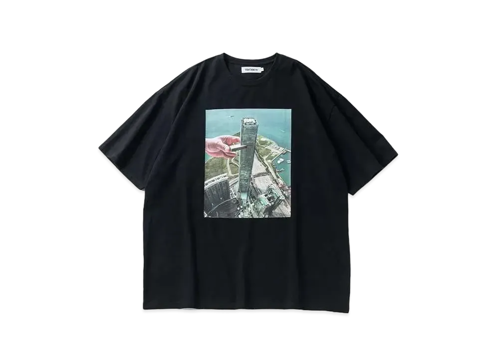 TIGHTBOOTH Jenga T-shirt "Black"
