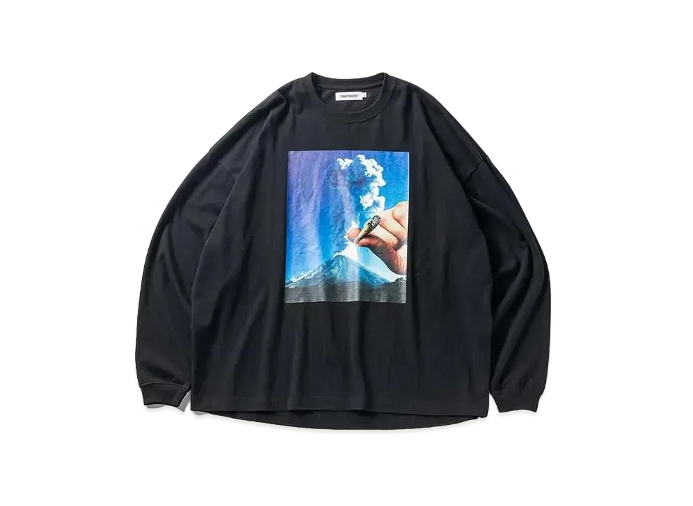 TIGHTBOOTH Volcano L/S T-shirt "Black"