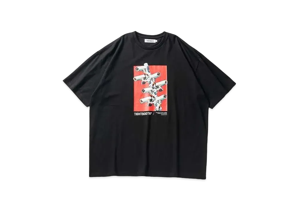 TIGHTBOOTH Security Level ∞ T-shirt "Black"