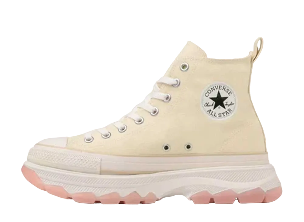 コンバース オールスター トレックウェーブ CS ハイ "クリーム/ピンク"