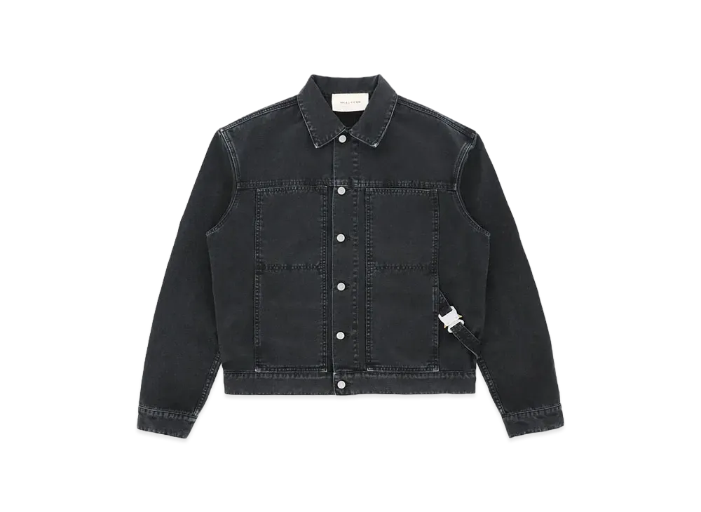1017 ALYX 9SM Buckle Canvas Jacket "Washed Black"