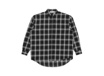 1017 ALYX 9SM Monogram Plaid L/S Shirt "Black"