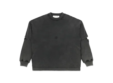 1017 ALYX 9SM Cut-Out Elbow Longsleeve Tee with Logo "Black"