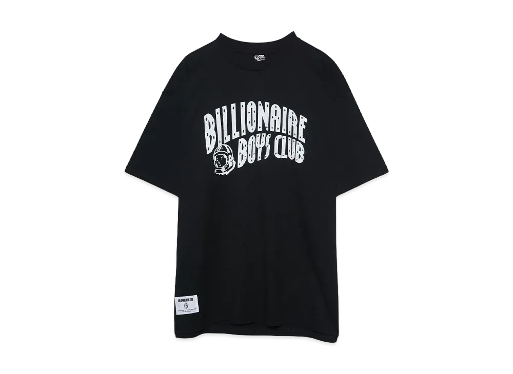 BILLIONAIRE BOYS CLUB COTTON T-SHIRT ARCH LOGO "BLACK"