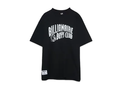BILLIONAIRE BOYS CLUB COTTON T-SHIRT ARCH LOGO "BLACK"
