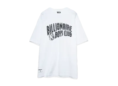 BILLIONAIRE BOYS CLUB COTTON T-SHIRT ARCH LOGO "WHITE"