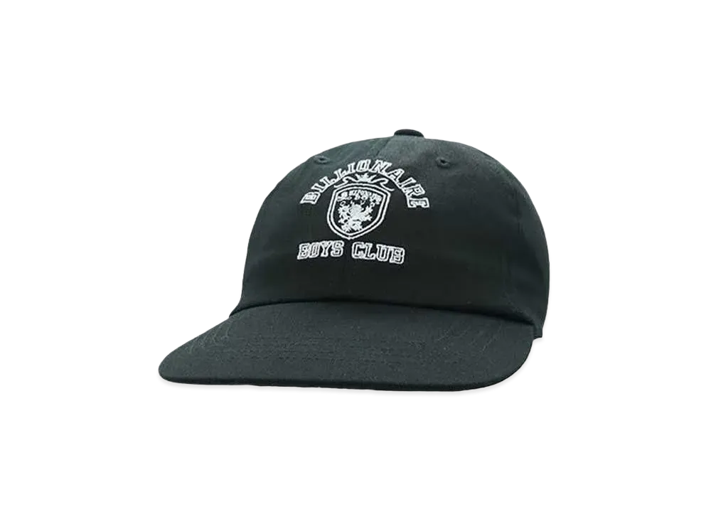 BILLIONAIRE BOYS CLUB EMBROIDERED LOGO COTTON CAP "BLACK"