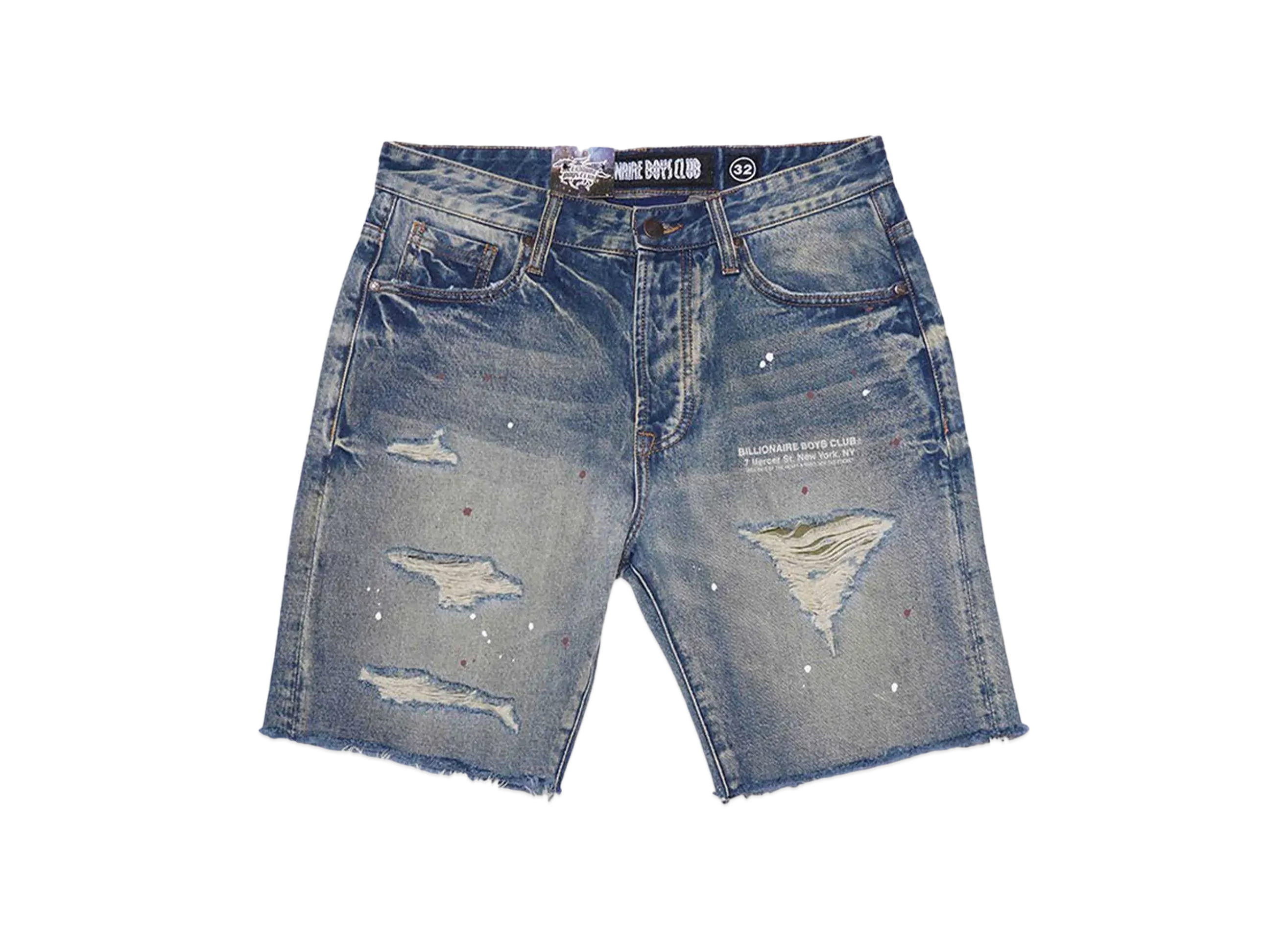 BILLIONAIRE BOYS CLUB BB CADET DENIM SHORTS "EVO"