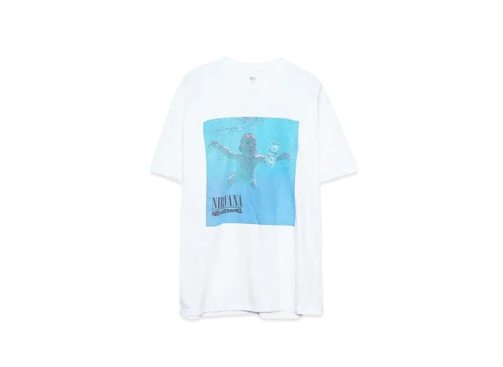 THRIFTY LOOK TEE THRIFTY "NIRVANA" TEE "WHITE"