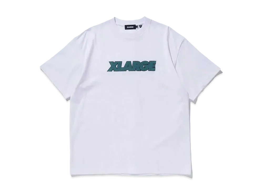 XLARGE CHENILLE STANDARD LOGO S/S TEE "WHITE"