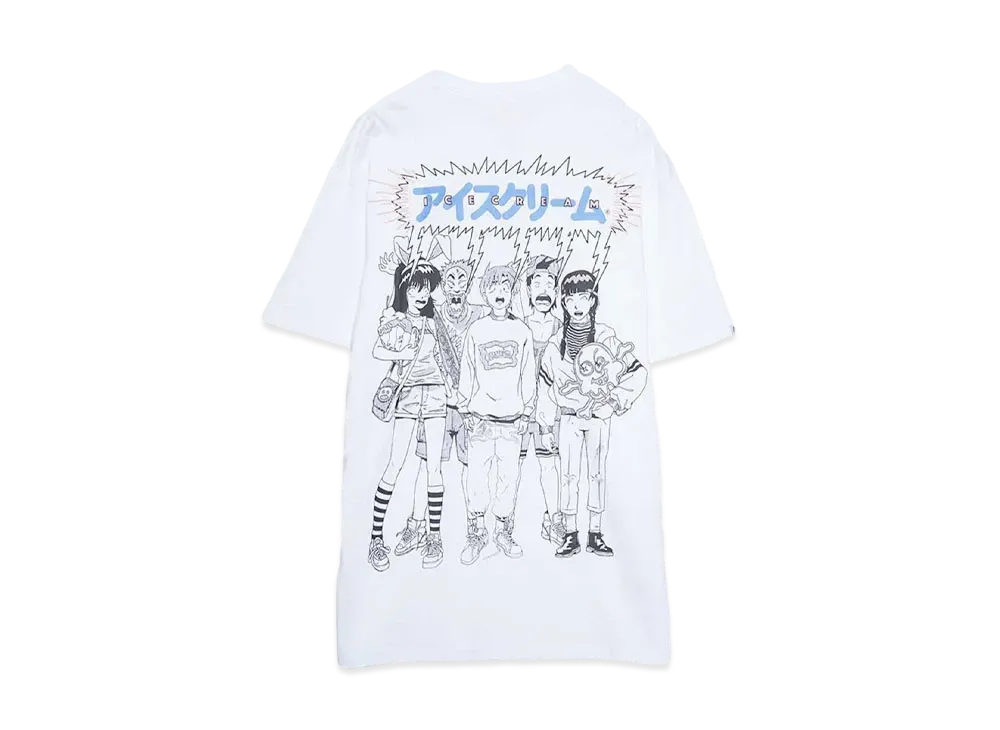 ICECREAM FIRST CLASS T-SHIRT "WHITE"