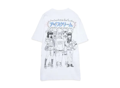 ICECREAM FIRST CLASS T-SHIRT "WHITE"