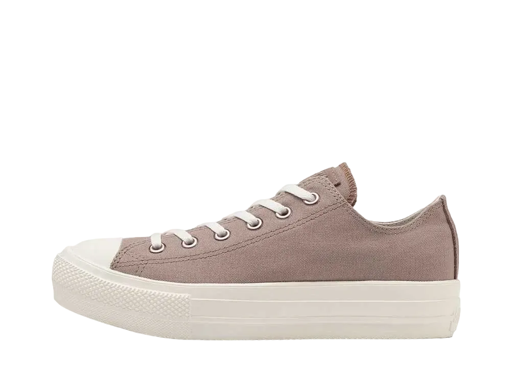 Converse Women's All Star Light PLTS Pointsuede PG OX "Greige"