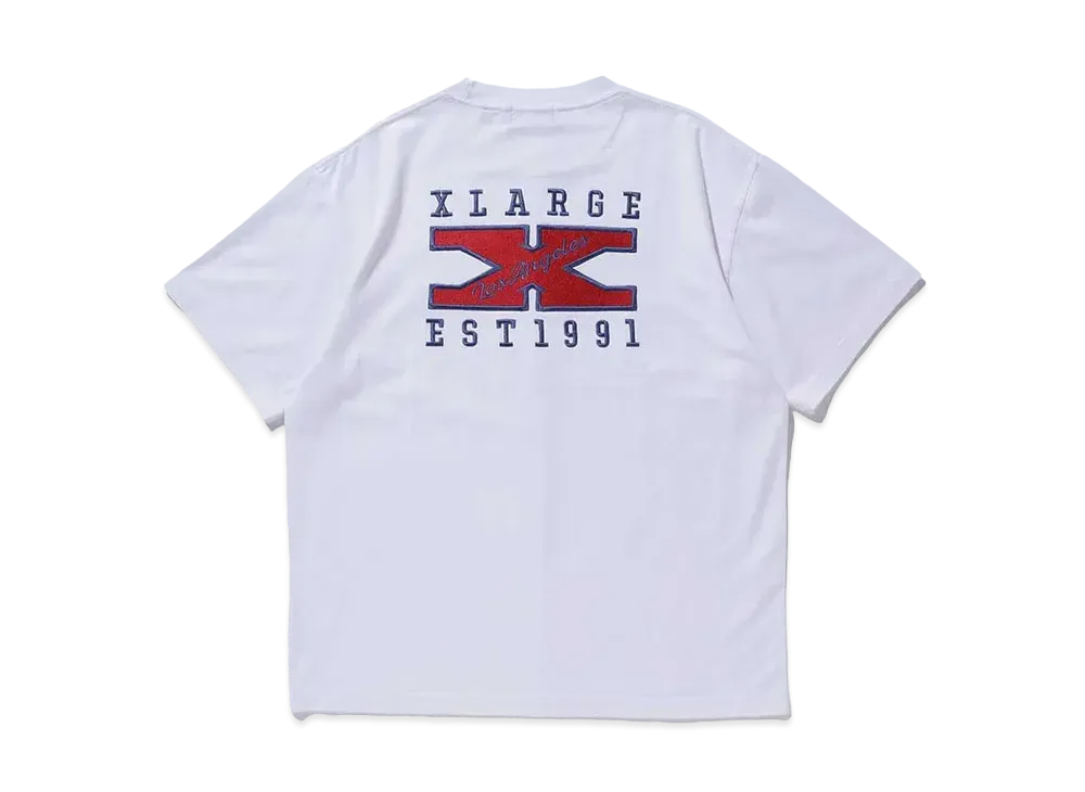 X LOGO S/S TEE "WHITE"