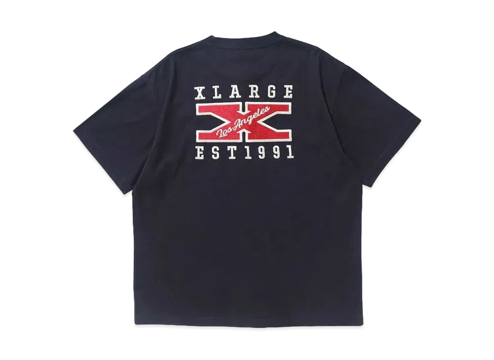 X LOGO S/S TEE "BLACK"