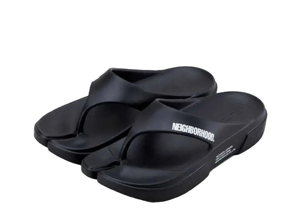 ネイバーフッド x ペイズ/フェーズ フリップフロップ "ブラック"