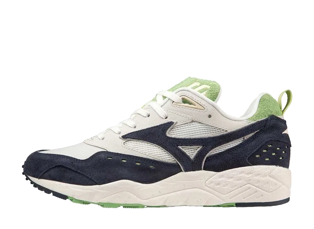 ミズノ コンテンダー "オフホワイト/ネイビー/グリーン"
