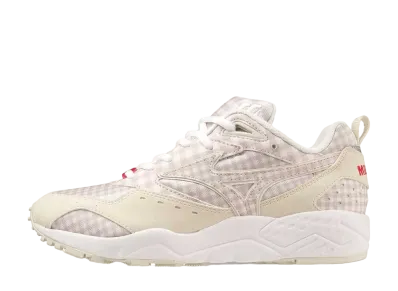 ミルクフェド × ミズノ コンテンダー "ベージュ/ホワイト/レッド"