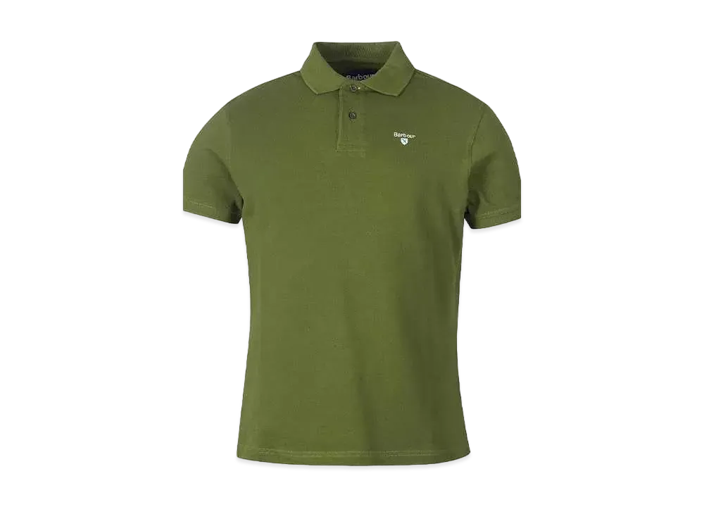 Barbour Logo Sport Polo Shirt "Green"
