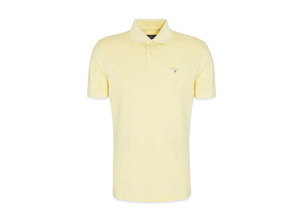 Barbour Logo Sport Polo Shirt "Yellow"
