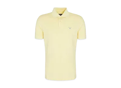 Barbour Logo Sport Polo Shirt "Yellow"