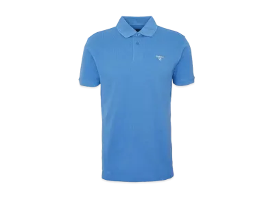 Barbour Logo Sport Polo Shirt "Light Blue"