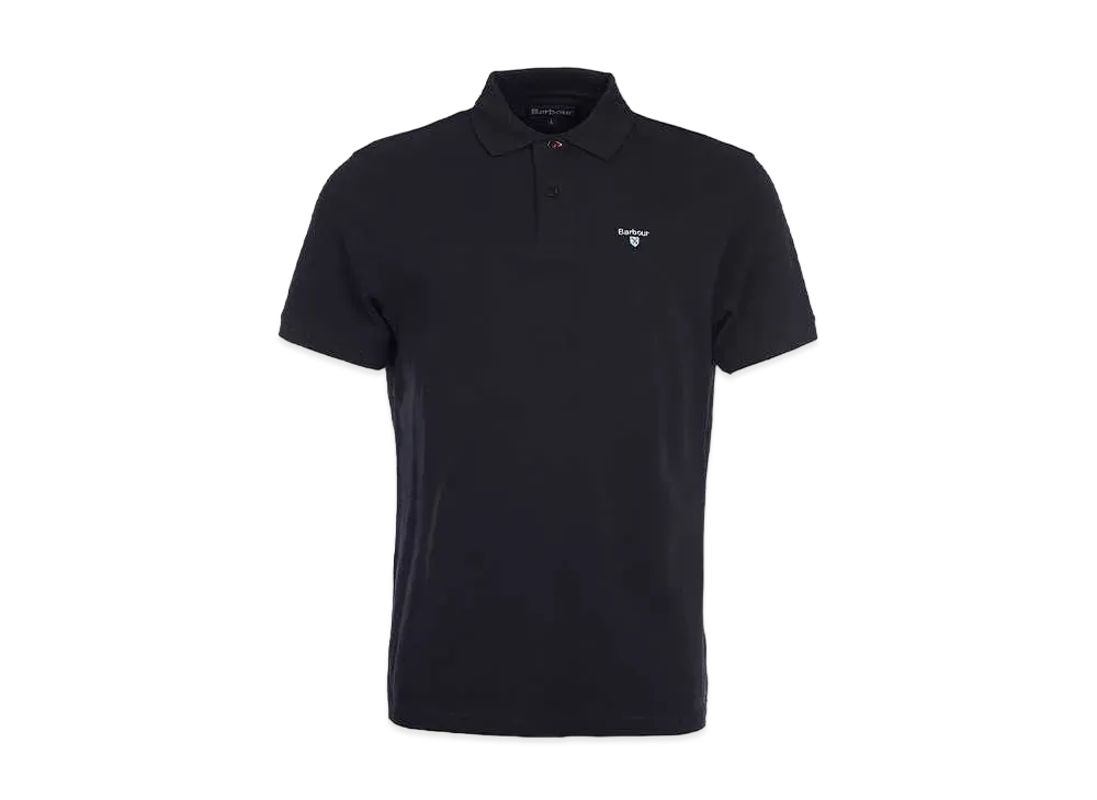 Barbour Logo Sport Polo Shirt "Black"