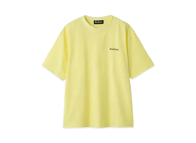 Barbour One Point Basic Logo T-Shirt (Oversized Fit) "Yellow"