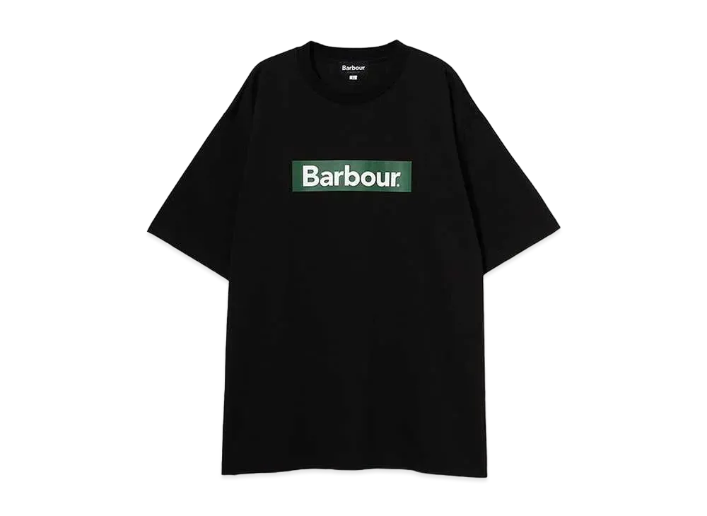 Barbour Nagoya Store & Official Online Store Limited Box Logo T-shirt "Black"