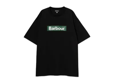 Barbour Nagoya Store & Official Online Store Limited Box Logo T-shirt "Black"