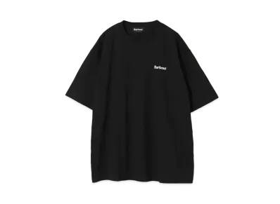Barbour Japan Limited Back Print Basic Logo T-shirt (Oversized Fit) "Black"