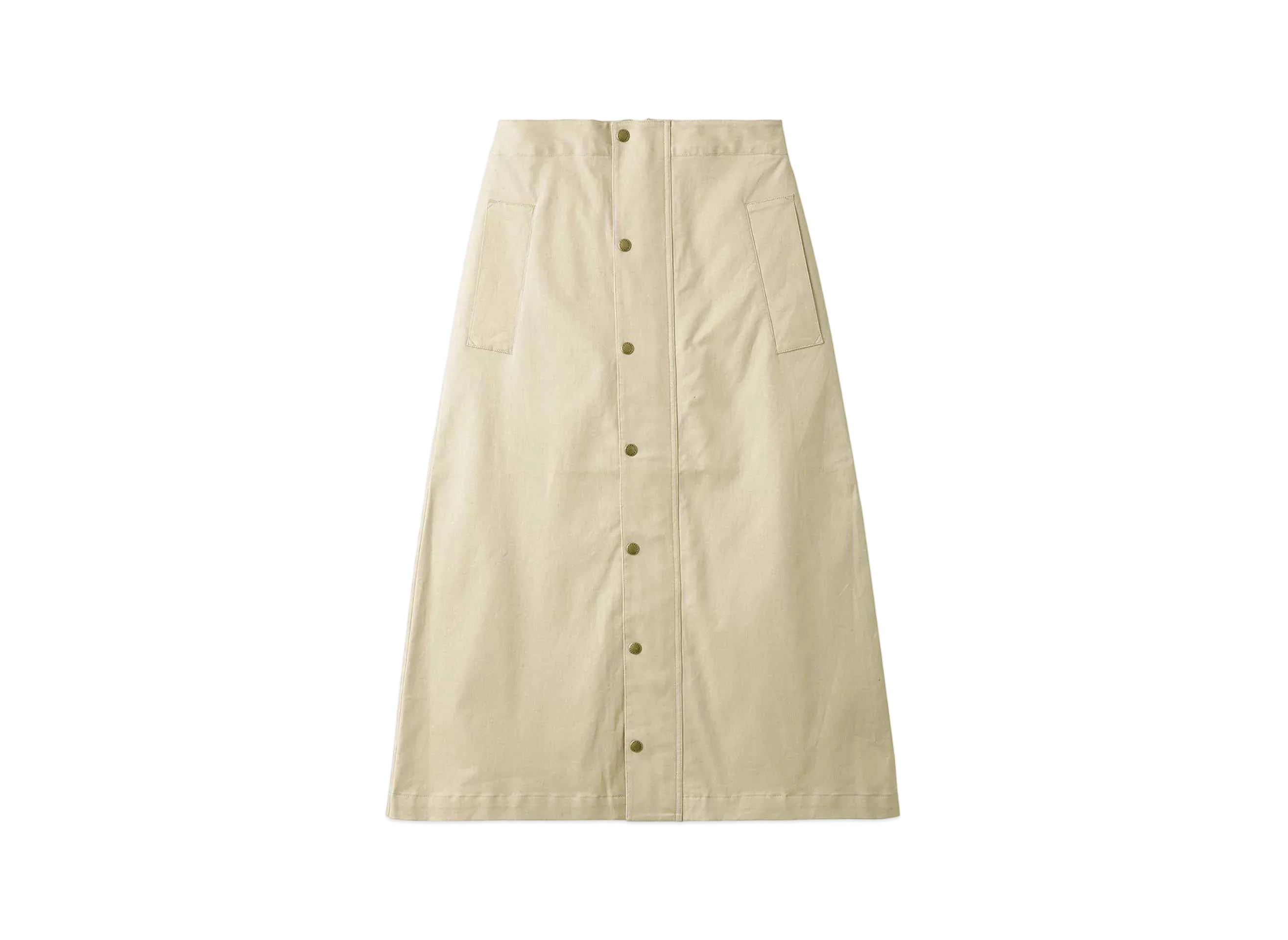 Barbour Japan Limited Long Length Bedale Skirt "Beige"