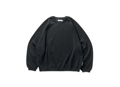 TIGHTBOOTH Mystery Gauge Crew Knit "Black"