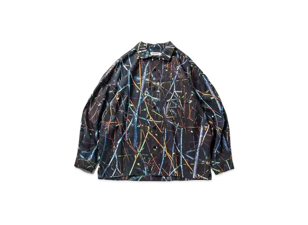 TIGHTBOOTH Branch Camo Shirt "Black"