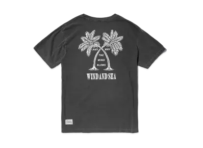 WIND AND SEA x modelab Palm Trees T-shirt "Black"