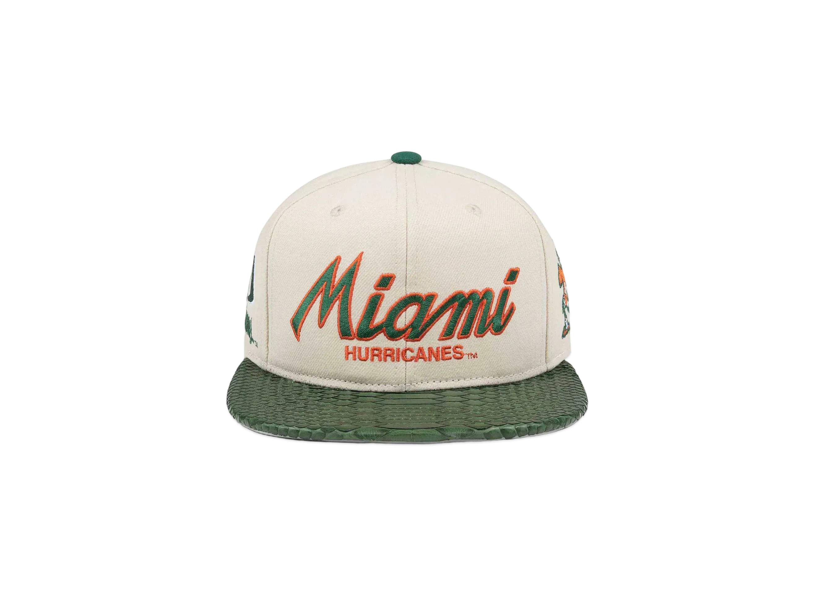 Just Don Miami Hurricanes Cap "Ivory"