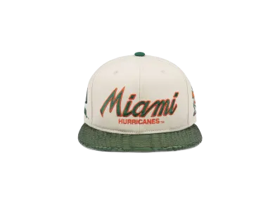 Just Don Miami Hurricanes Cap "Ivory"