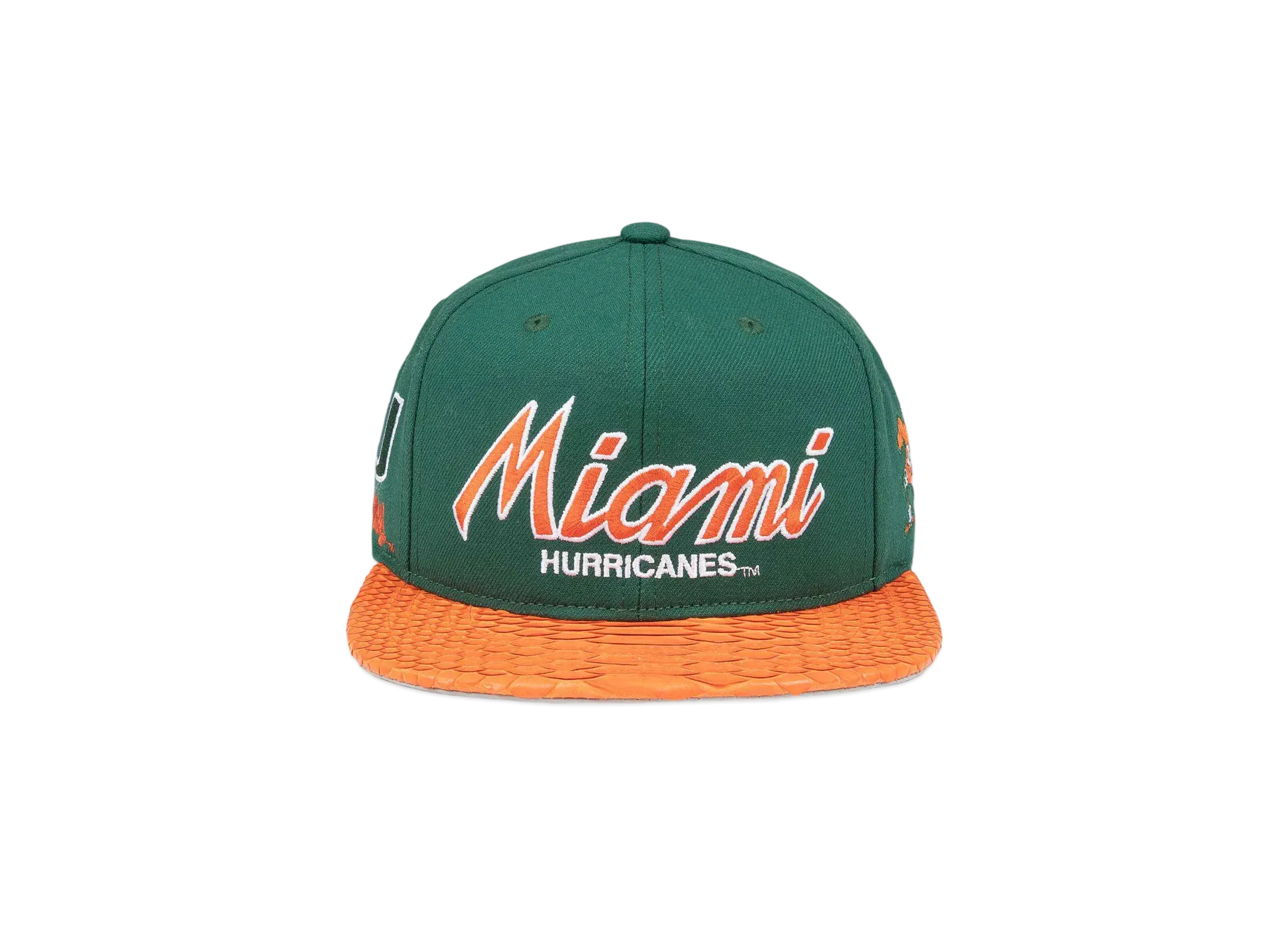 Just Don Miami Hurricanes Cap "Green"