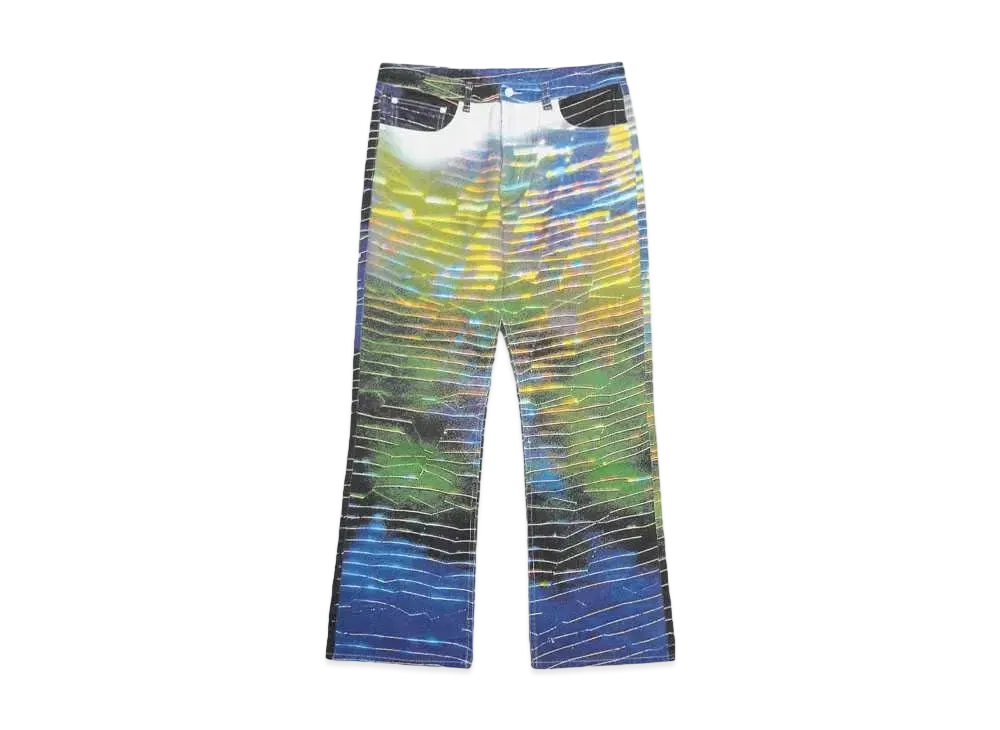 SKINS SPIDER WEB DENIM PANTS "MULTI"