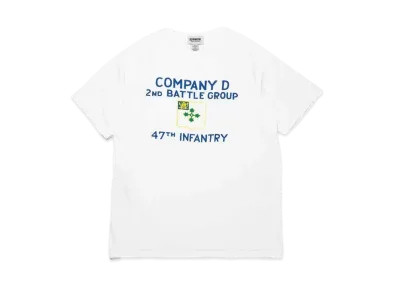 BOW WOW 47TH INFANTRY REGIMENT TEE "WHITE"