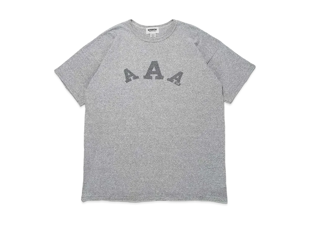 BOW WOW ARMY ATHLETIC ASSOCIATION 8812 TEE "88/12 GRAY"