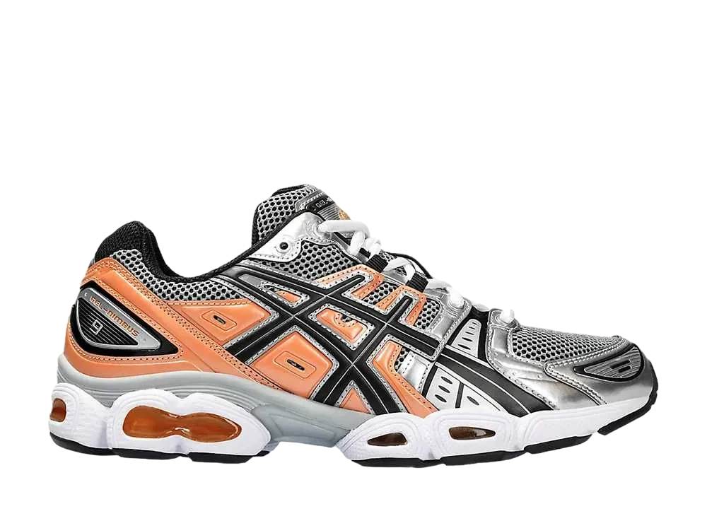 アシックス ゲルニンバス9 "シルバー/オレンジ"