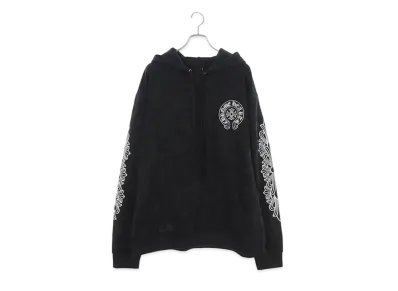 Chrome Hearts Graveyard Cemetery Cross Pullover Hoodie "Black"